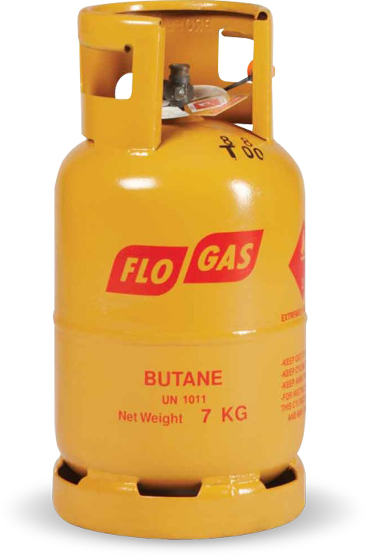 Flogas 7kg butane cylinder