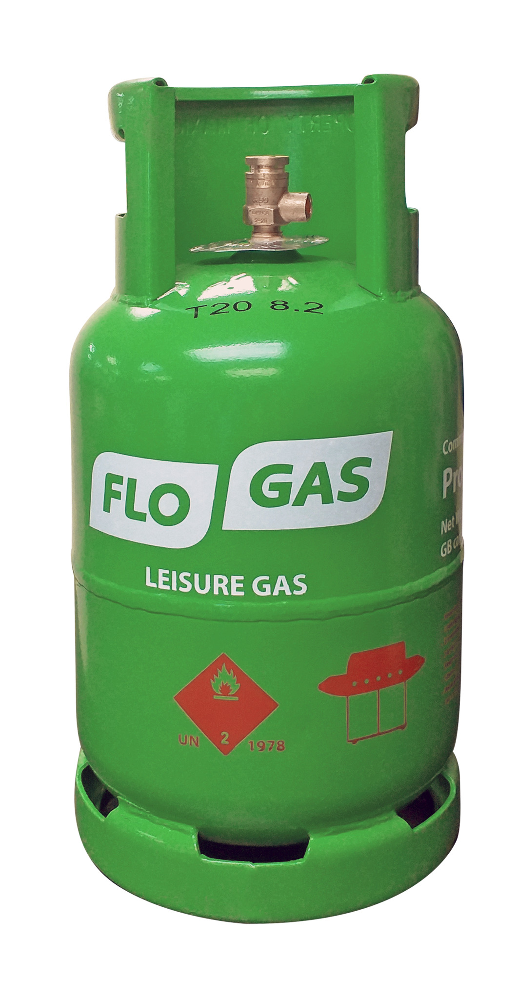 Flogas 6kg Leisure Gas cylinder (green)