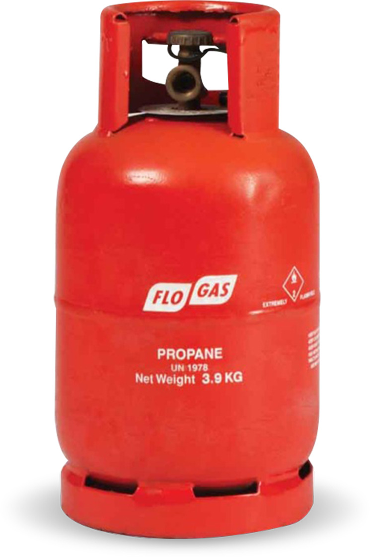 Flogas 3.9kg propane cylinder