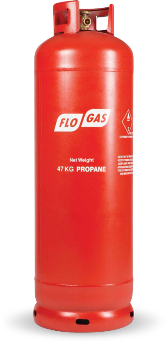 Flogas 47kg propane cylinder